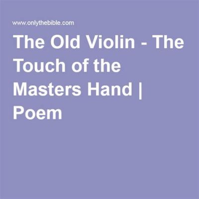 Violin in My Hand: A Touching Tale of Resilience and Identity